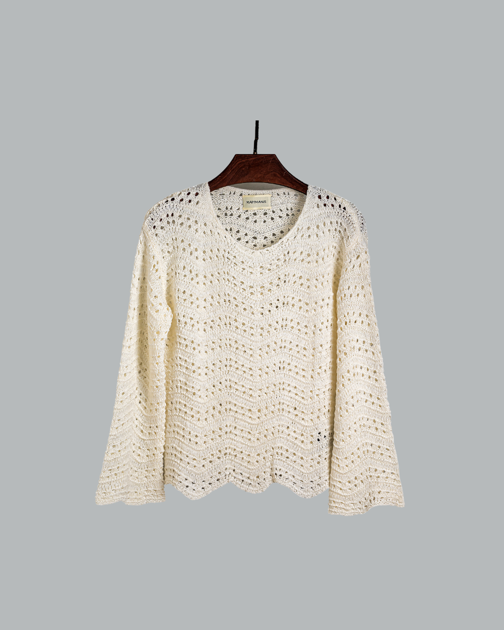 Crochet Knit Pullover