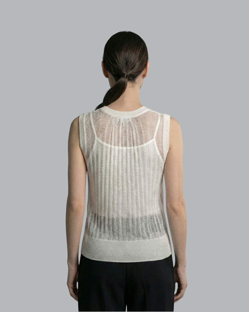 Textured Knit Tank Top