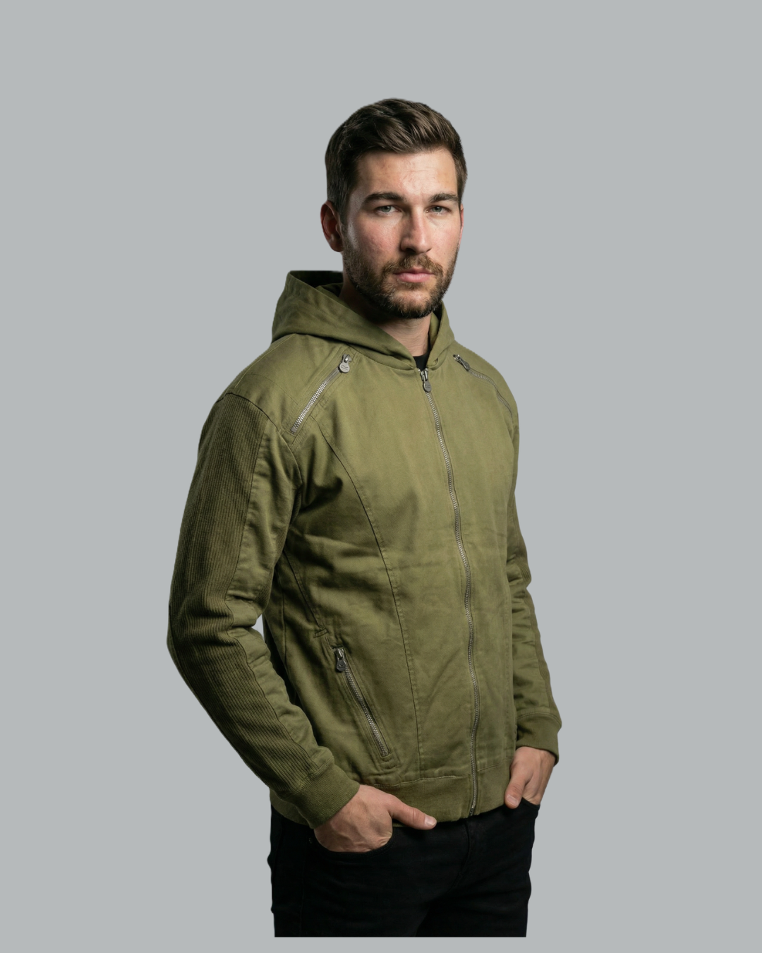 Multi-Zip Utility Hoodie