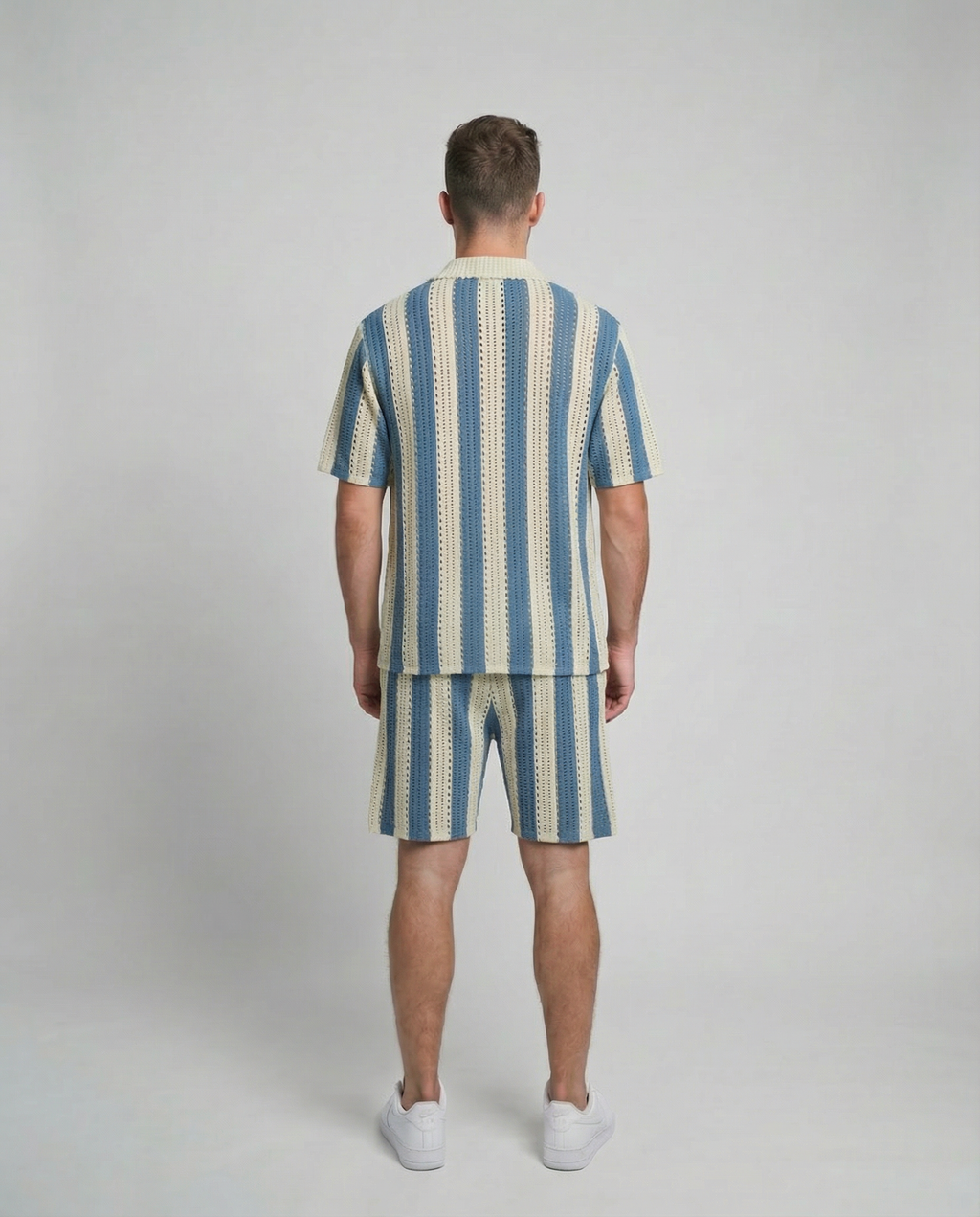 Vertical Crochet Knit Co-Ord Set