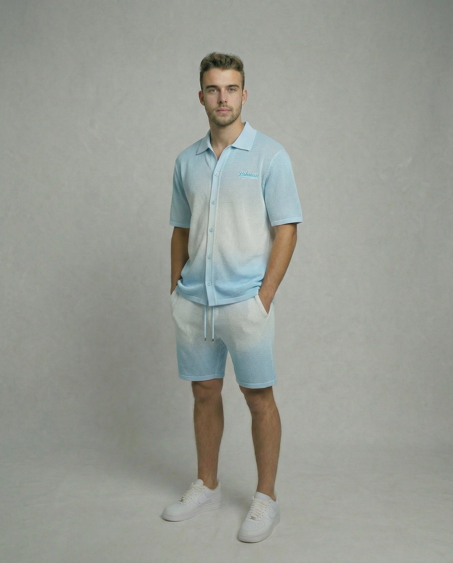 Short Sleeve Knit Co-Ord Set