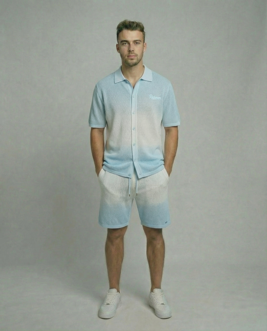 Short Sleeve Knit Co-Ord Set