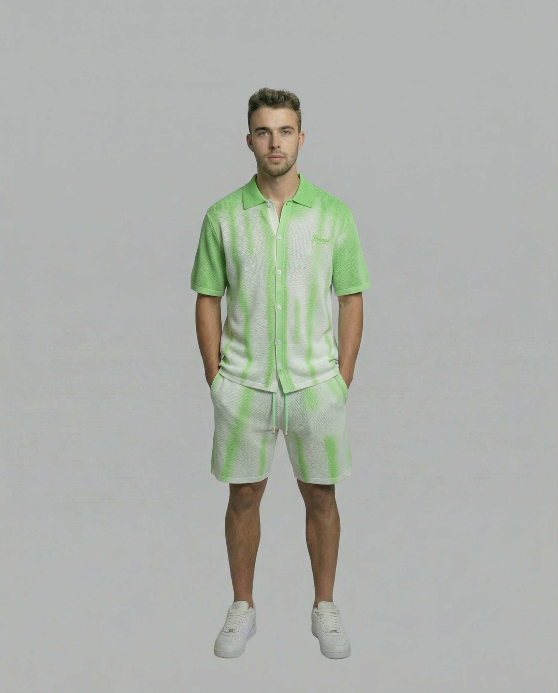 Short Sleeve Knit Co-Ord Set