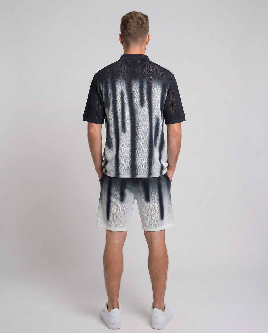 Short Sleeve Knit Co-Ord Set