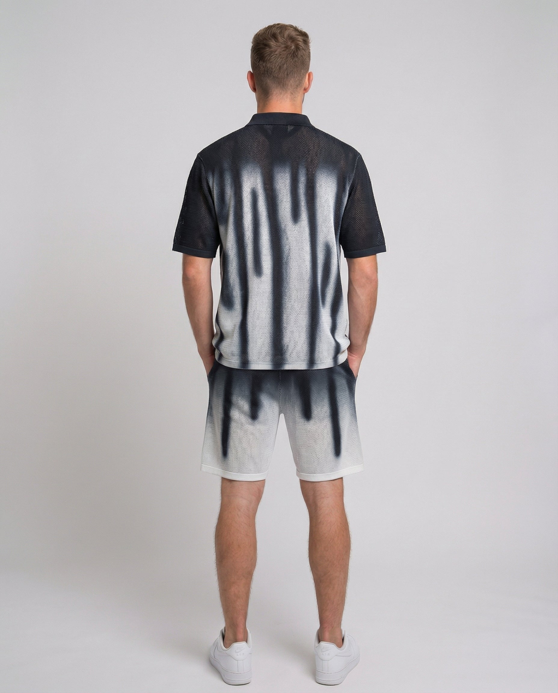 Short Sleeve Knit Co-Ord Set