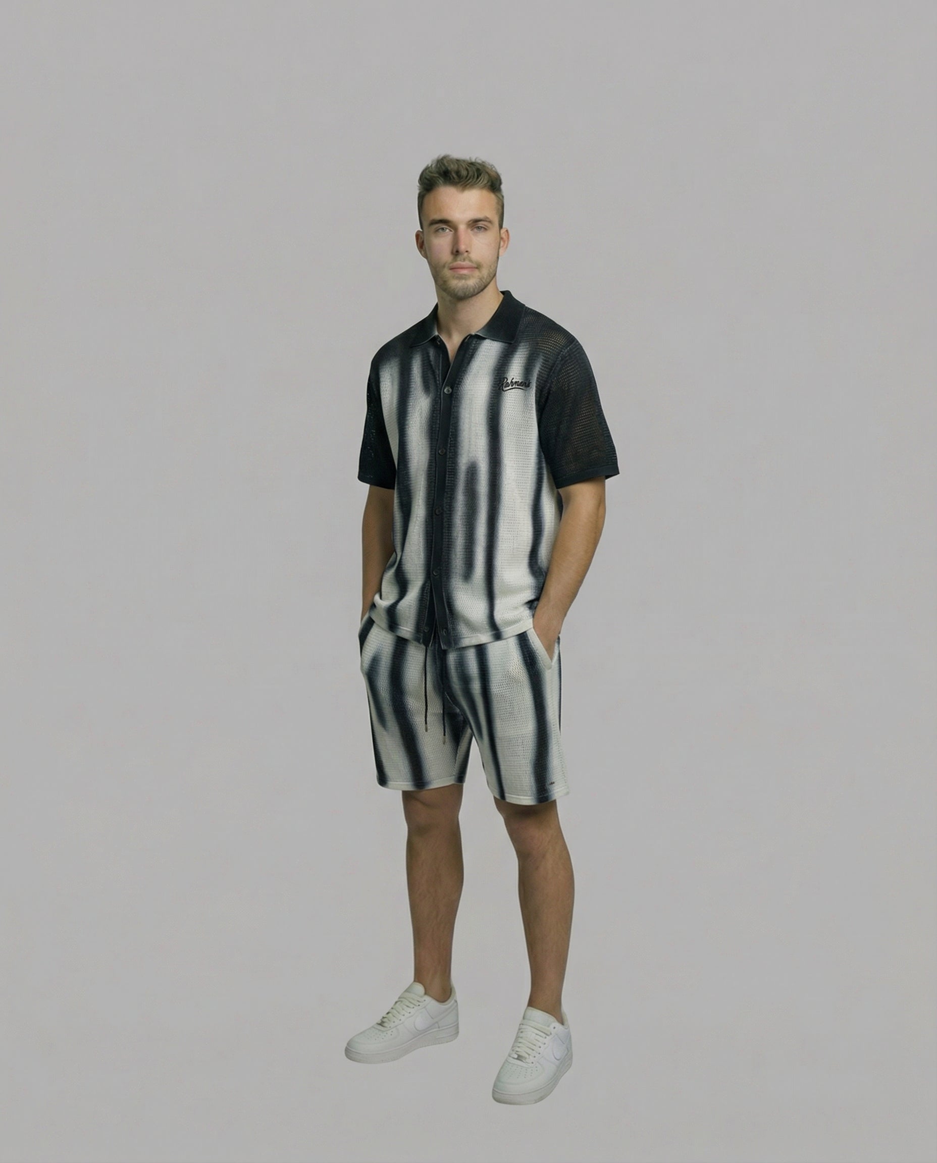 Short Sleeve Knit Co-Ord Set