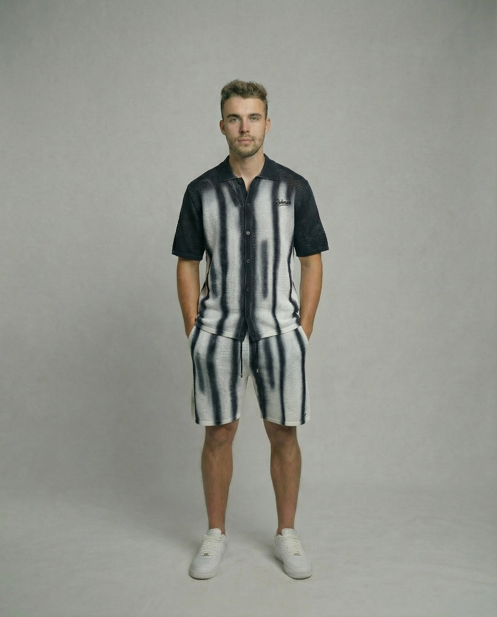 Short Sleeve Knit Co-Ord Set