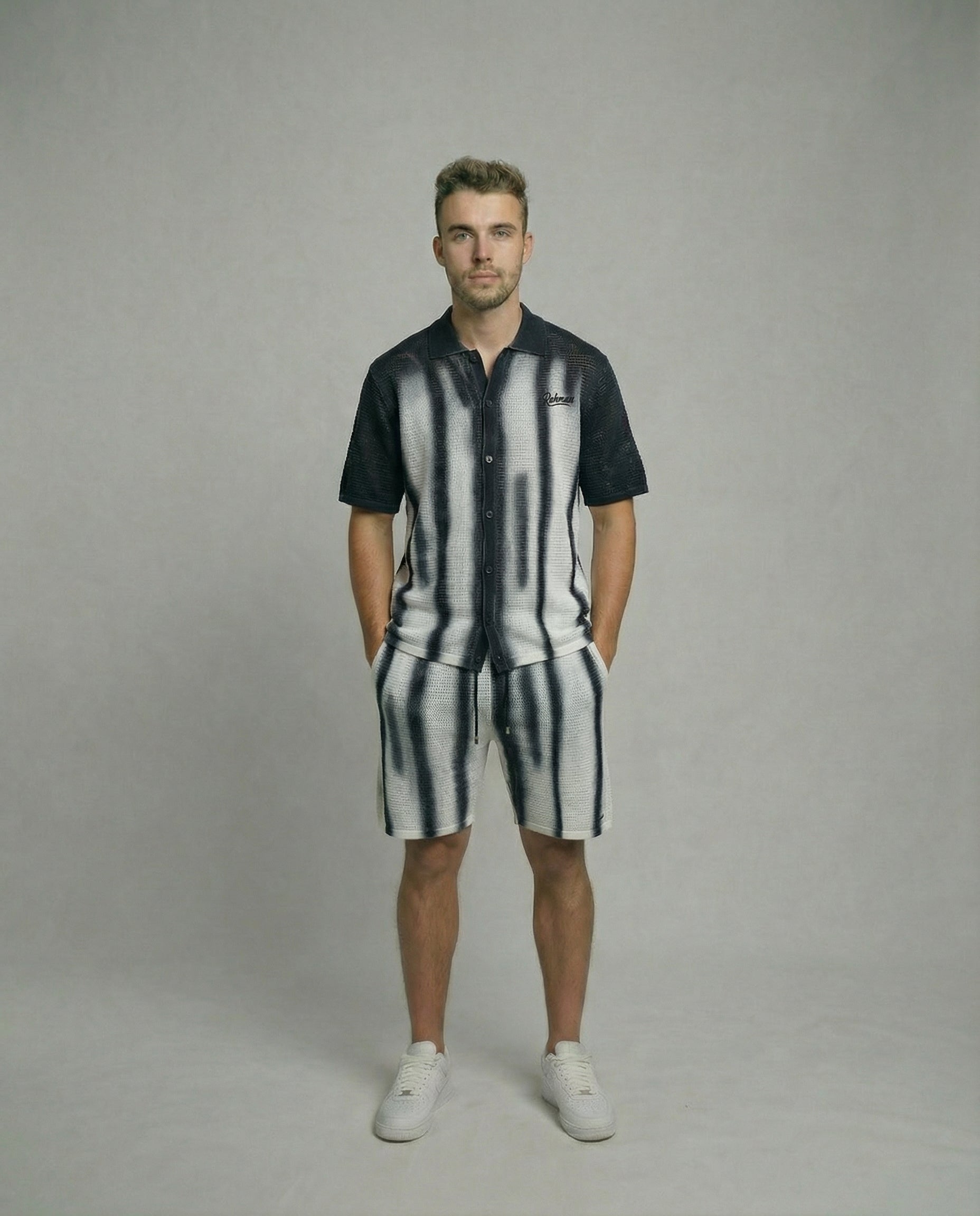 Short Sleeve Knit Co-Ord Set