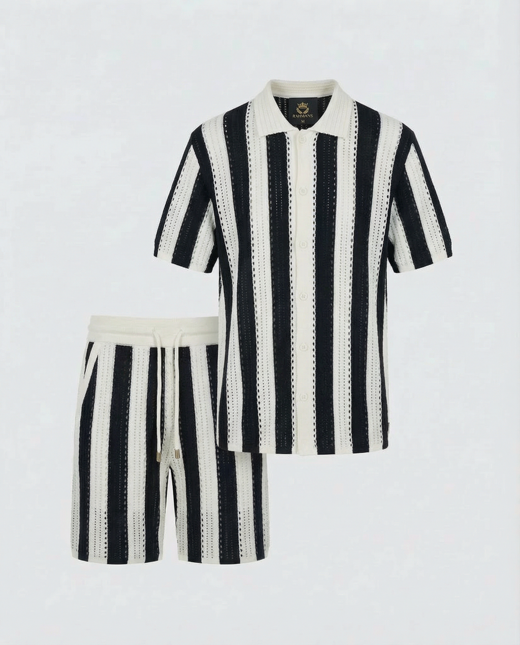 Vertical Crochet Knit Co-Ord Set