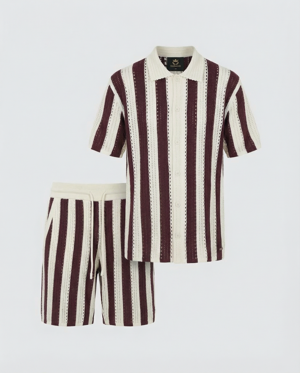 Vertical Crochet Knit Co-Ord Set