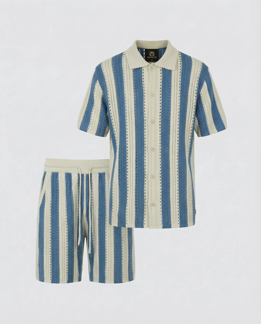 Vertical Crochet Knit Co-Ord Set