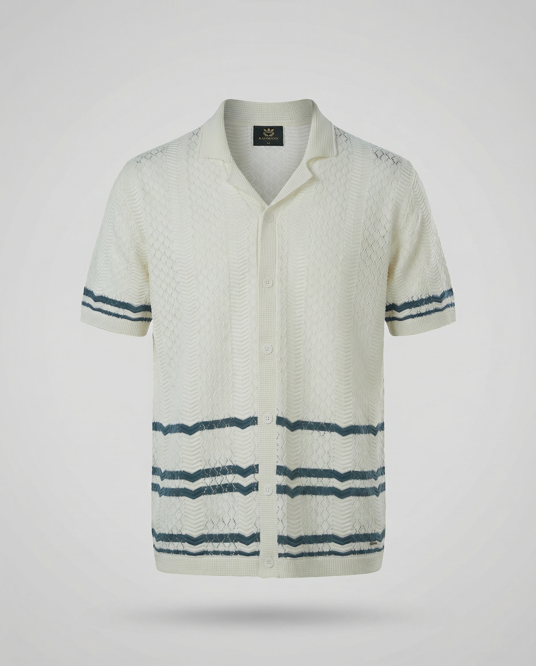 Pointelle Short Sleeve Sweater