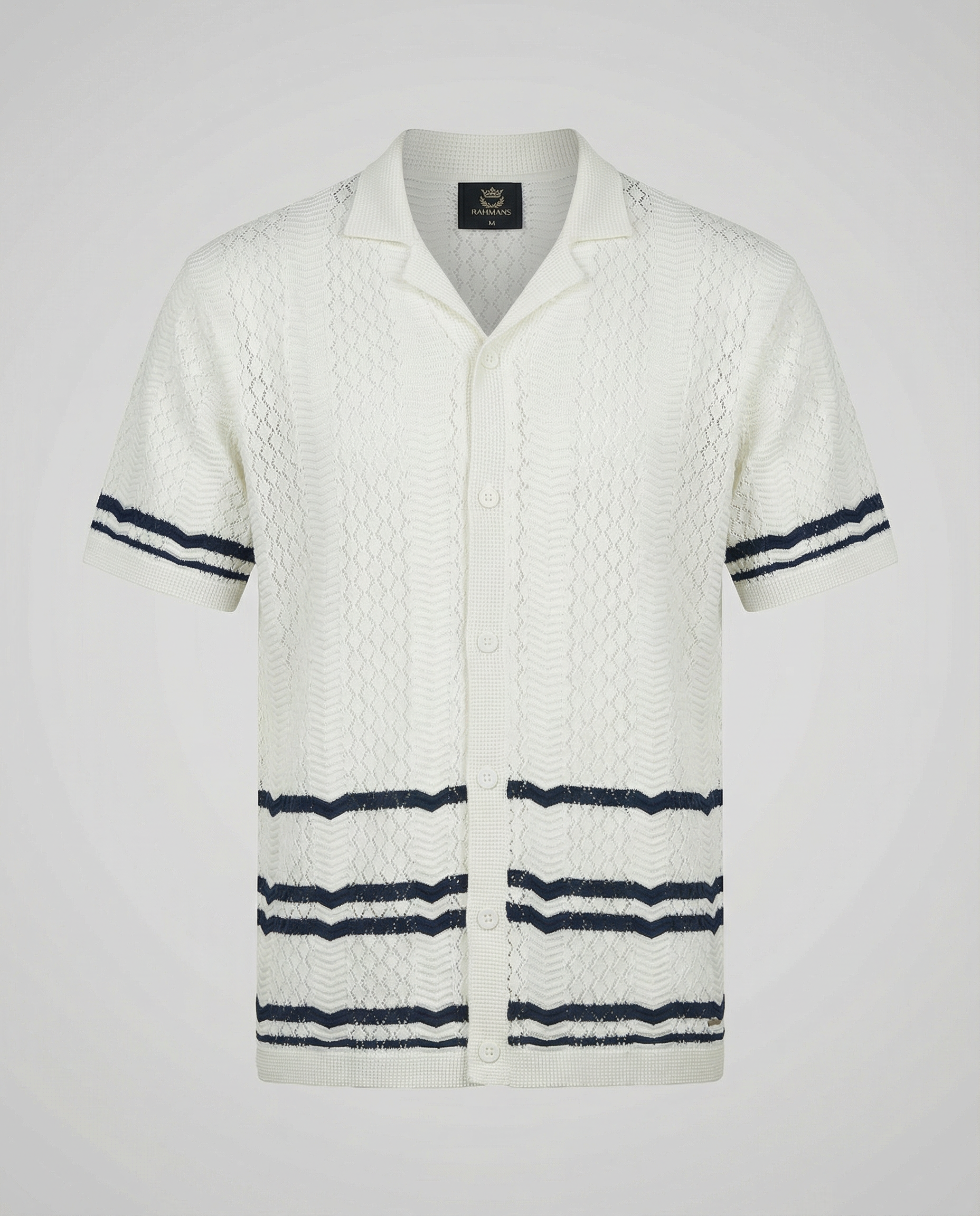 Pointelle Short Sleeve Sweater
