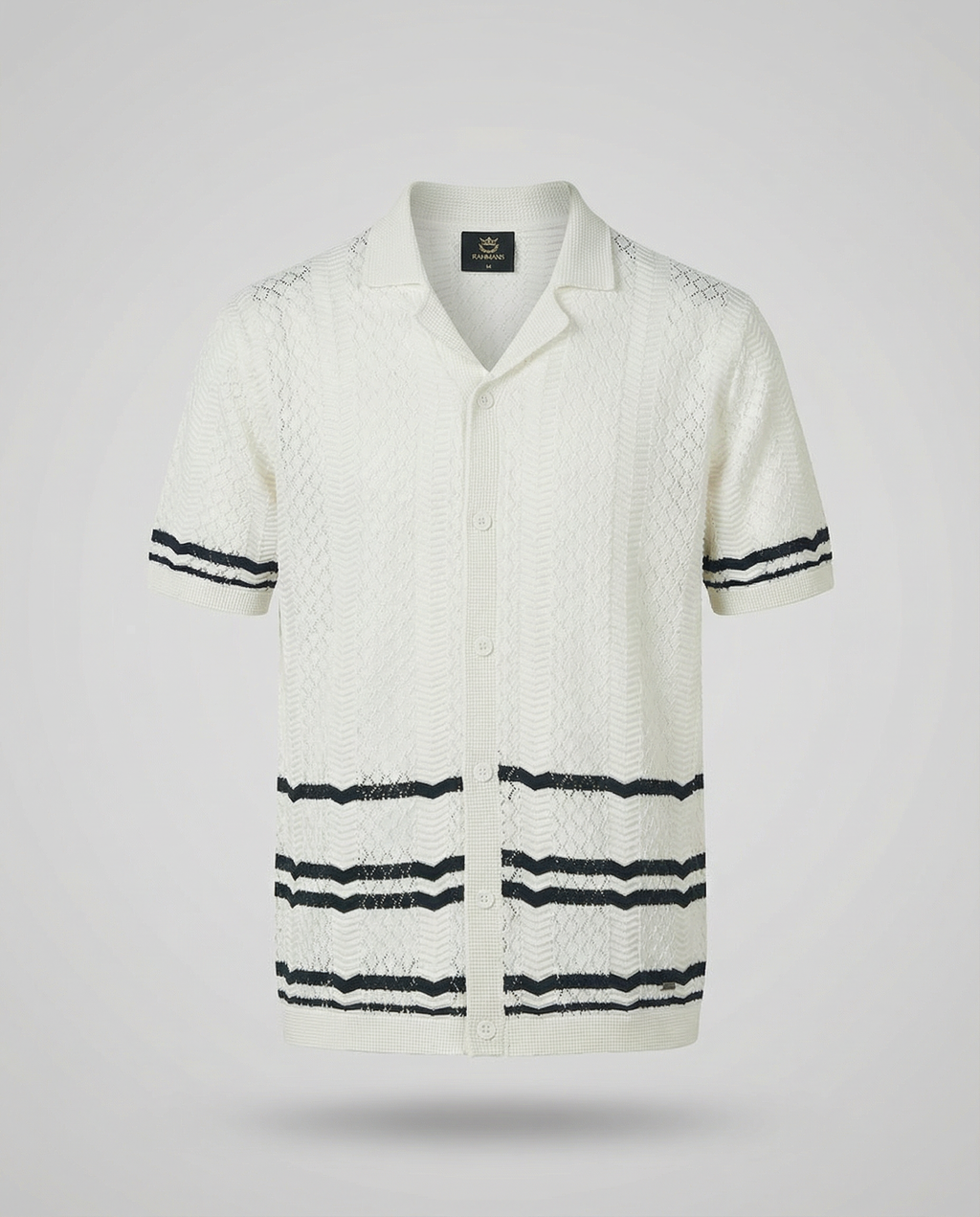 Pointelle Short Sleeve Sweater