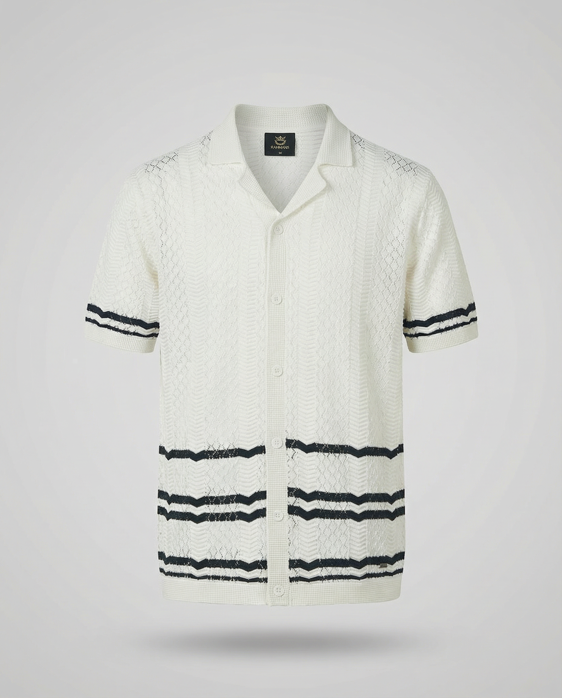 Pointelle Short Sleeve Sweater
