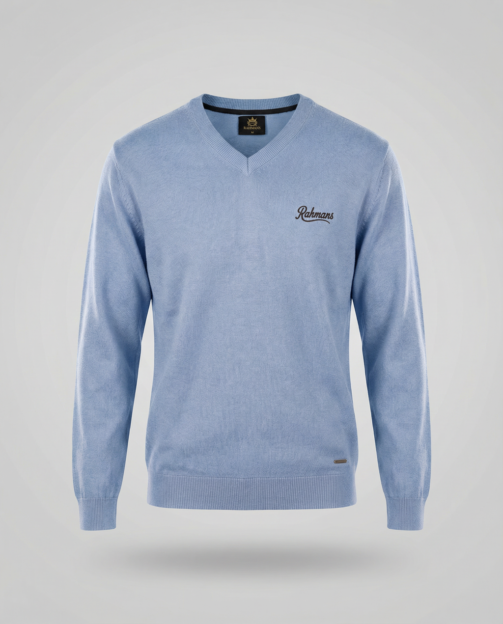 Slim Fit V-Neck Knit Sweater