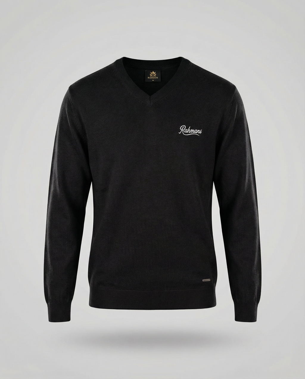 Slim Fit V-Neck Knit Sweater