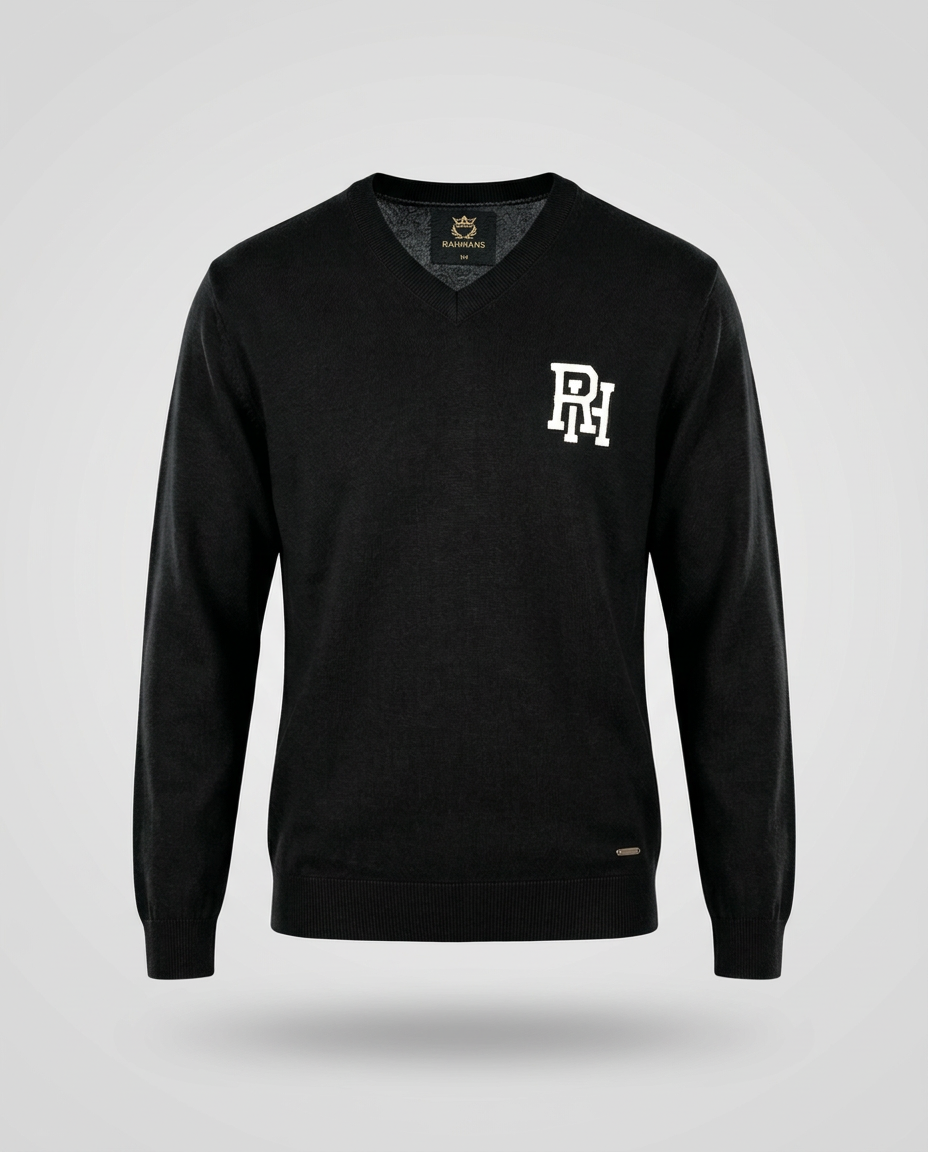 RH Monogram V-Neck Sweater
