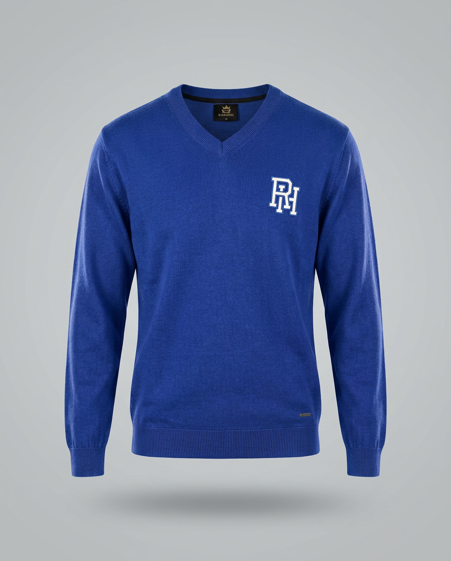 RH Monogram V-Neck Sweater