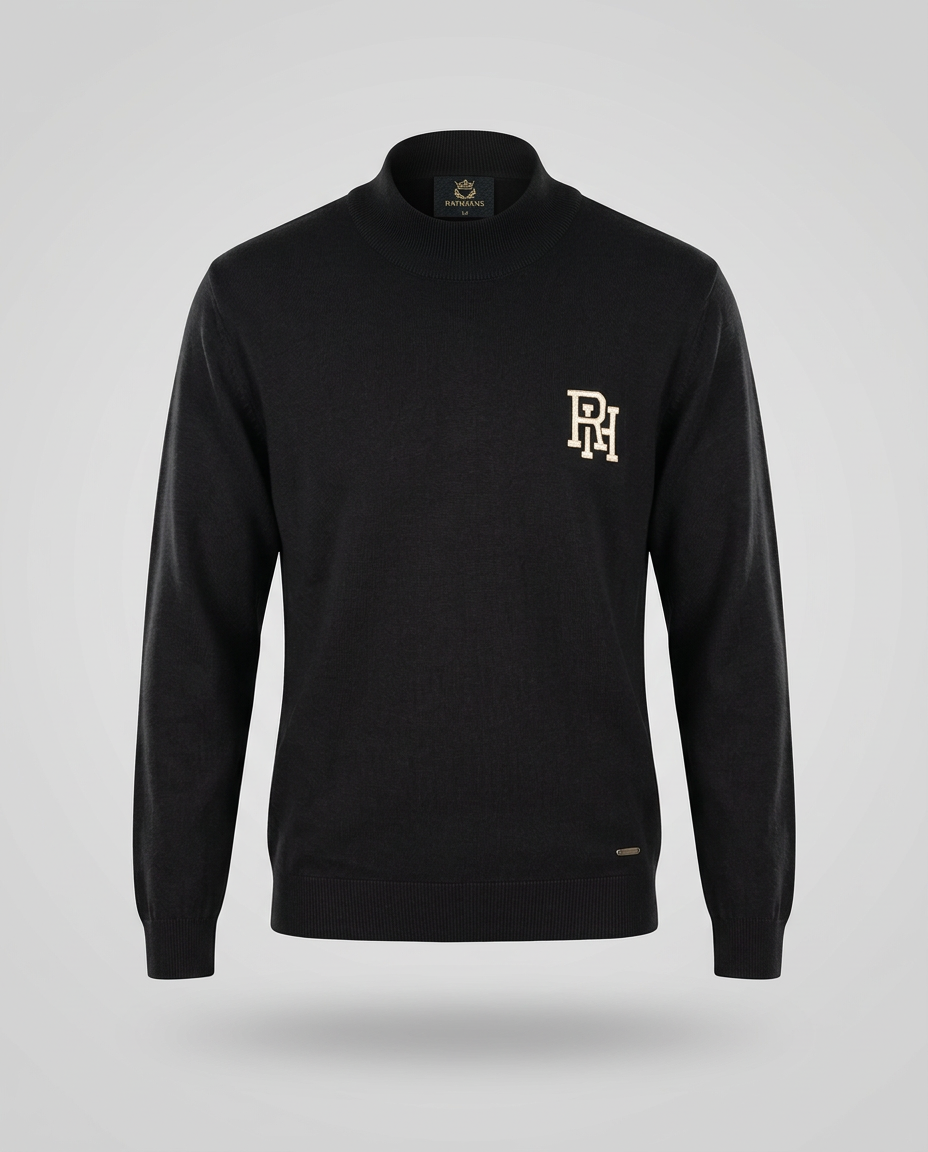 RH Monogram Turtle Neck Sweater
