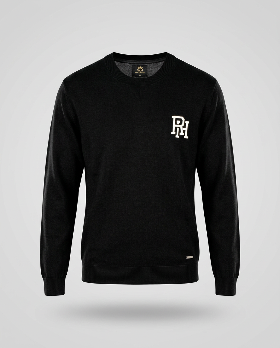 RH Monogram Round Neck Sweater