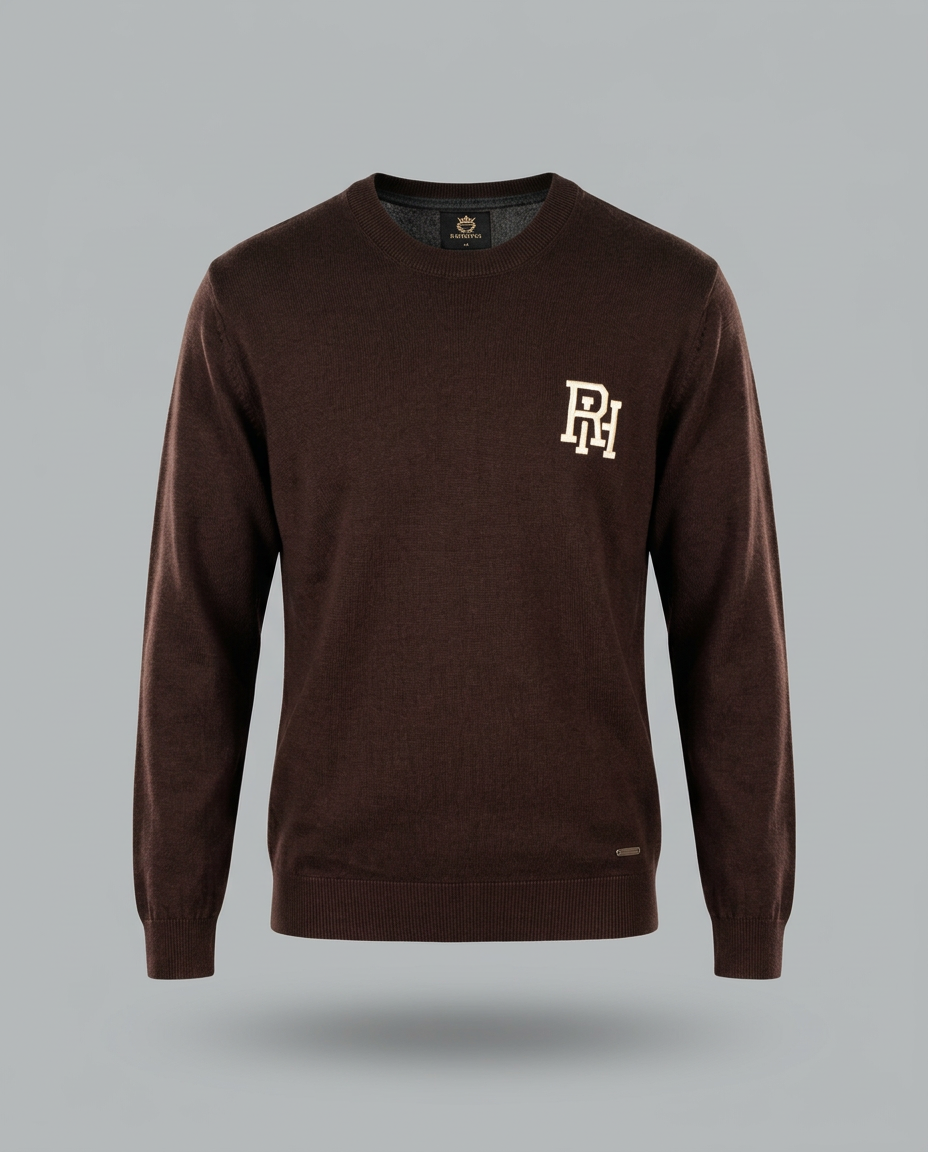 RH Monogram Round Neck Sweater