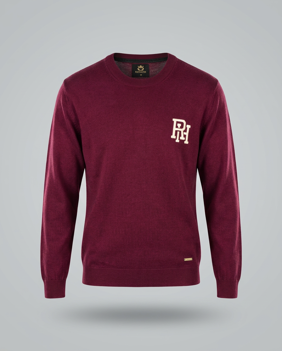 RH Monogram Round Neck Sweater