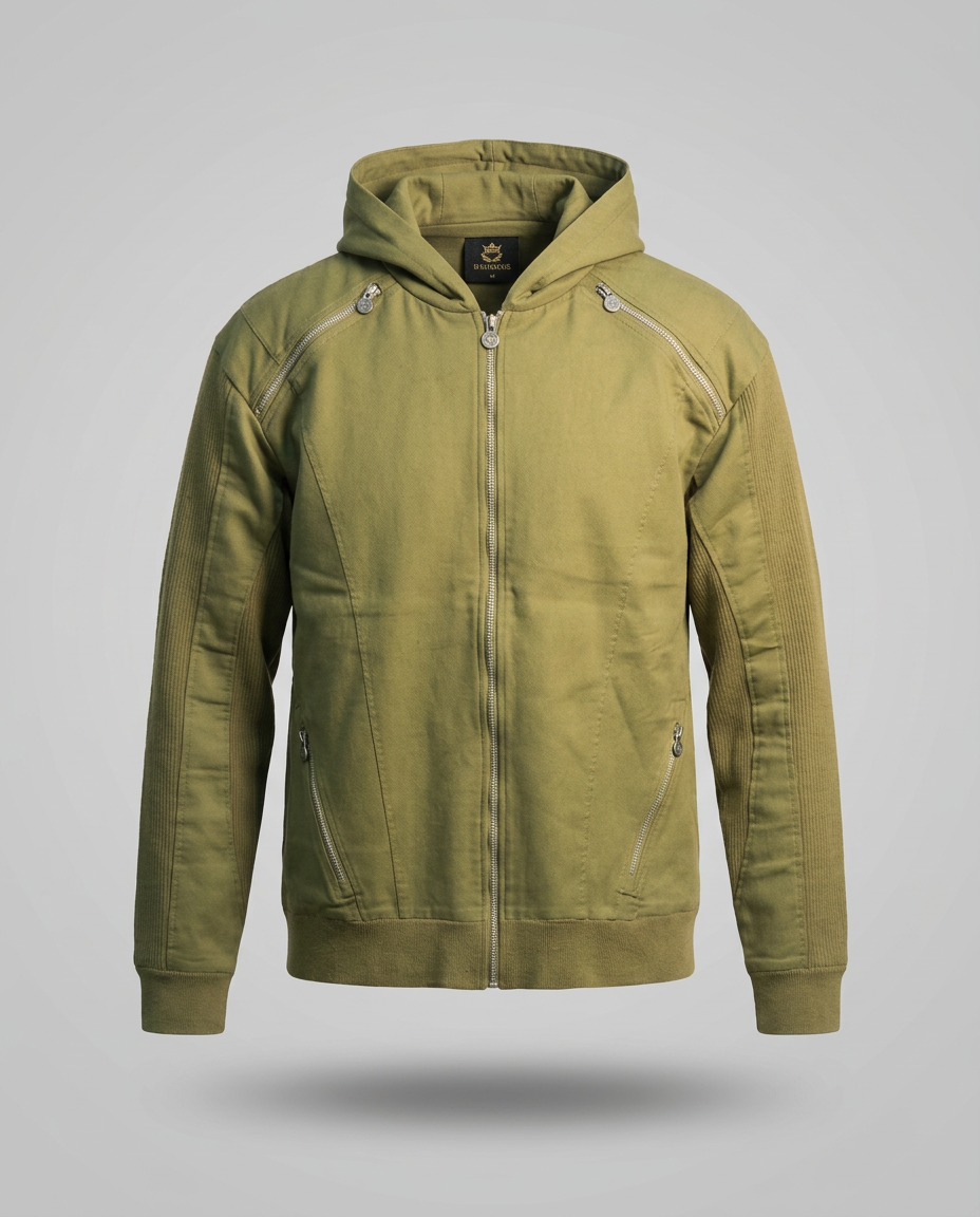 Multi-Zip Utility Hoodie