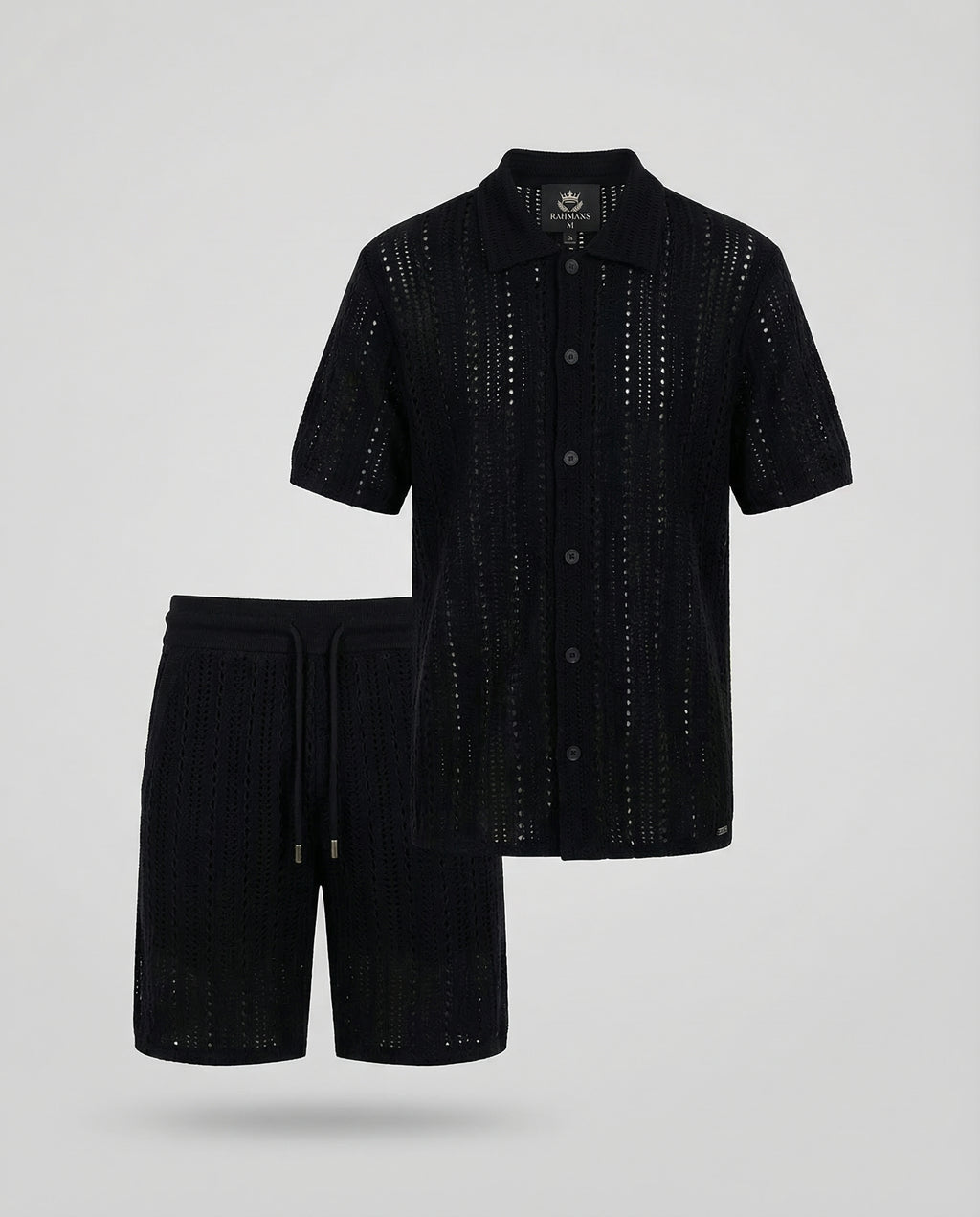 Vertical Crochet Knit Co-Ord Set