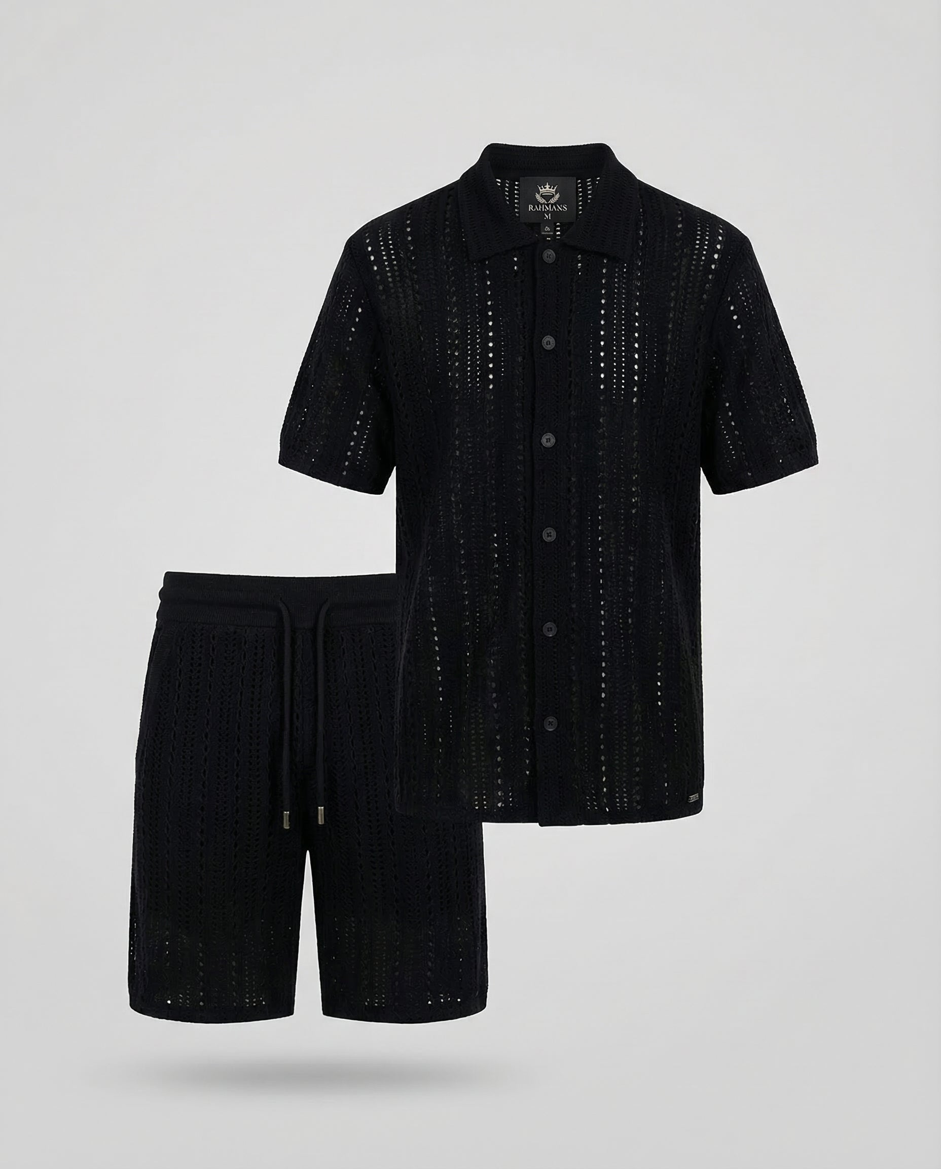 Vertical Crochet Knit Co-Ord Set